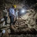 17 momies decouvertes catacombes touna gabal 200 caire