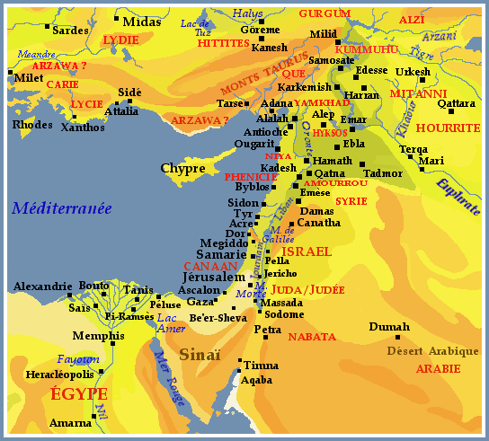 Carte canaan