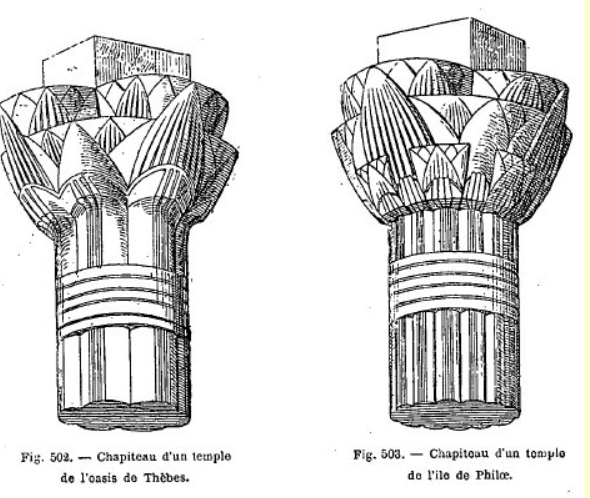 Chapiteau a colonne de lotus 1