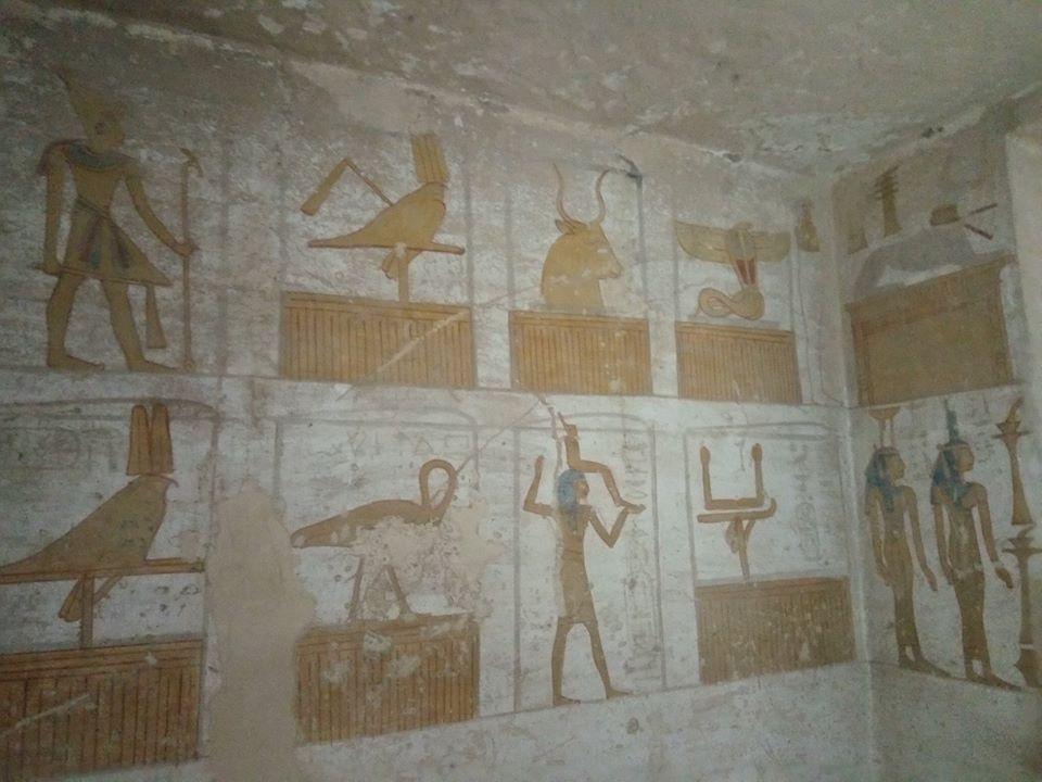 Unfinished tomb of seti ii valley of the kings luxor west bank