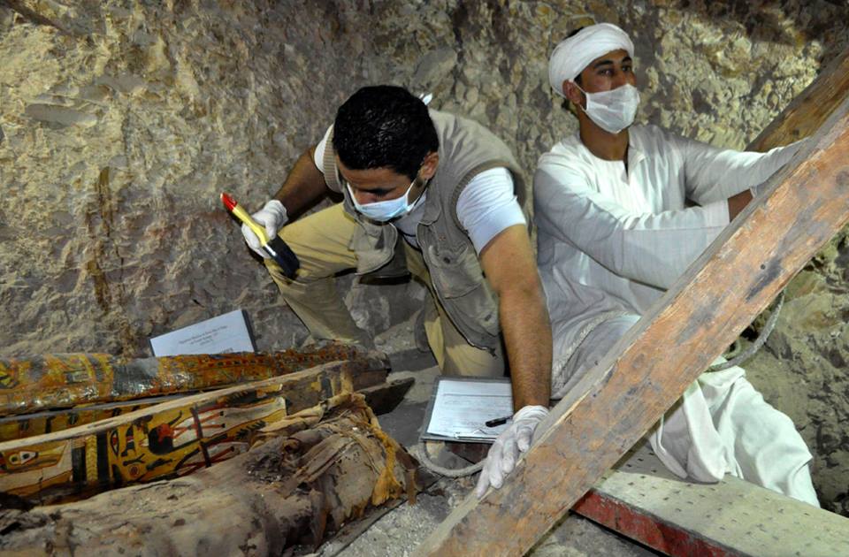 Egyptologists have discovered a 3,500-year-old tomb in Luxor