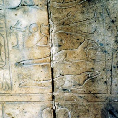 photo Christina Pearn _ Ramsès II a copié ce plafond d’Amenhotep III,