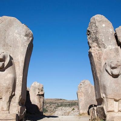  la région de Bogazkoy en Turquie, où Khatuchash était la capitale de l'empire Hittite.