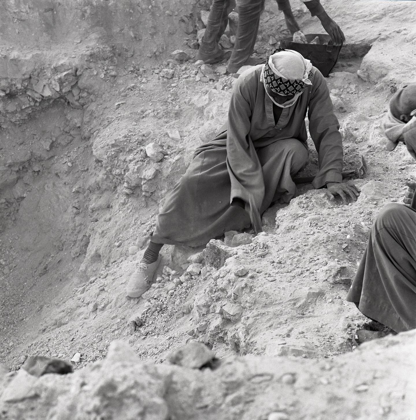 Prise de vue de Karoline Amaury. Collaboration avec l'archéologue Dr Zahi Hawass.