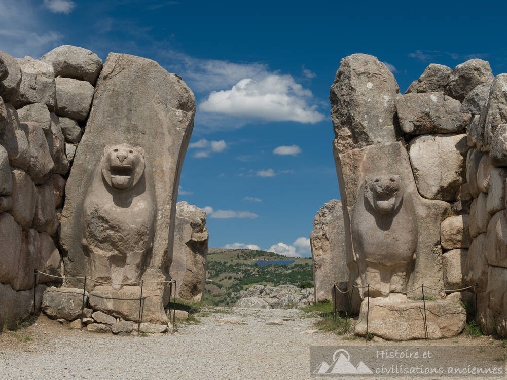 La Porte des Lions à Hattusa.