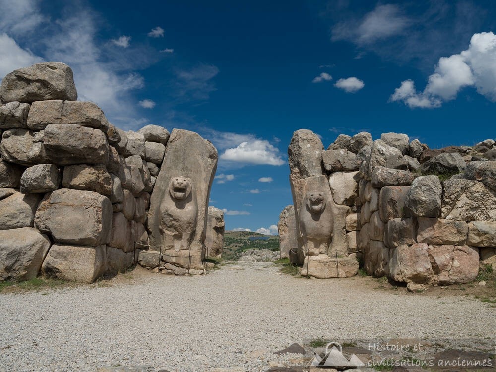 La Porte des Lions à Hattusa.