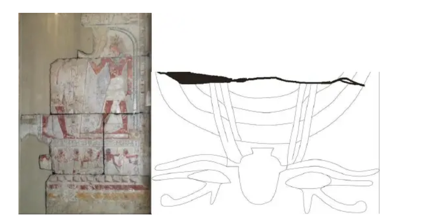 Dalle de la tombe de siesi au musee egyptien du caire je32094 ou sr13459