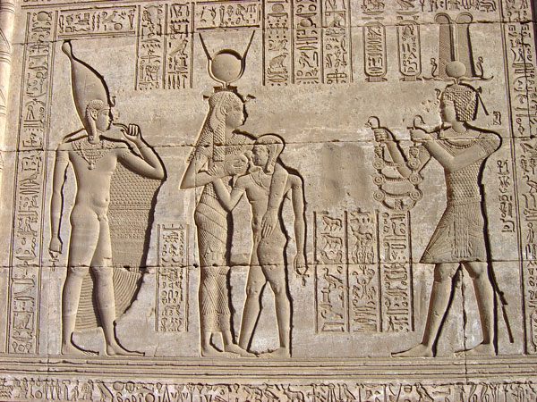 Dendera _ Mammisi _ Allaitement _