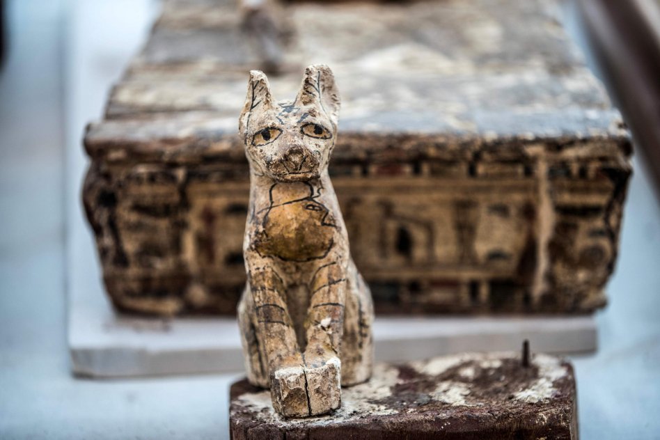 figurine en bois dédiée à Basted