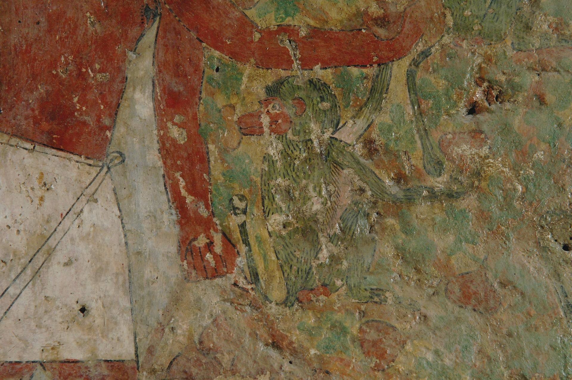 From beni hassan tomb of khnumhotep ii tomb 3 chapel west wall right lower section