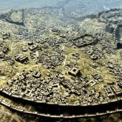 Hittite village reconstruction ancient hattusha 