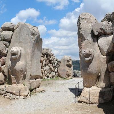 Hittite village reconstruction ancient hattusha 