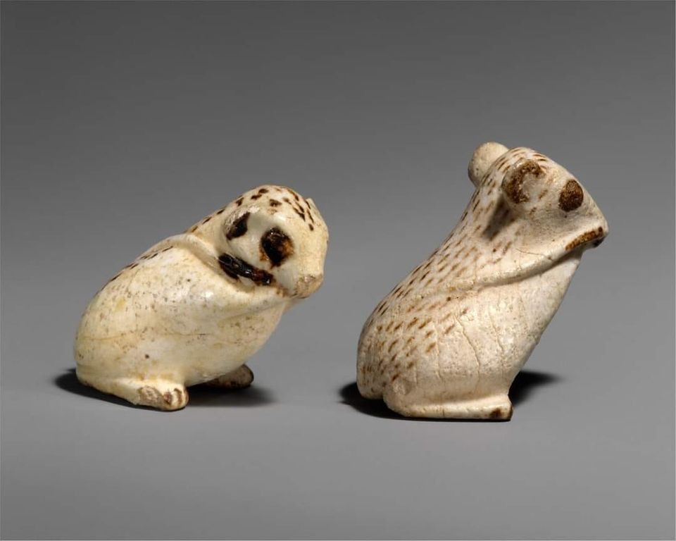 Jerboa figurine egypt middle kingdom dynasty 12 13 ca 1850 1640 b c from egypt memphite region possibly from heliopolis ain shams faience metropolitan museum of art 26 7 899