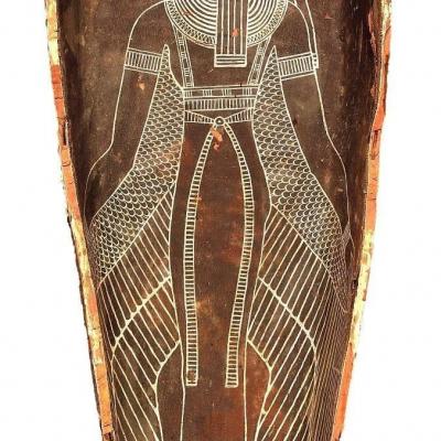 Magnifique nut a l'interieur de la couverture du sarcophage amenhotep iii 