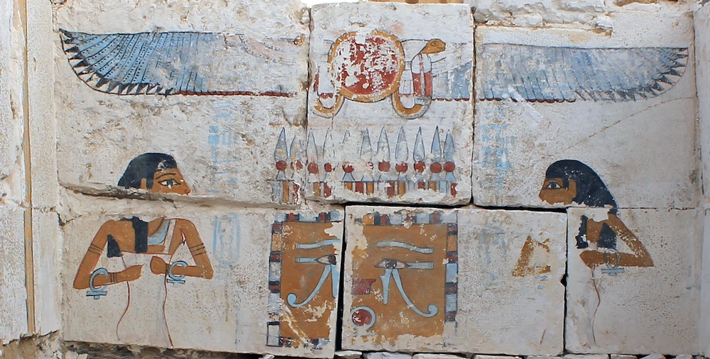 Neith-Nut et le pharaon Saneb-Kay à Sohag