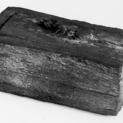 Sarcophage en bois anciennement ploychrome et la figure animale est recouverte a la feuille d or momie animale materiau organique lin 3e periode intermediaire