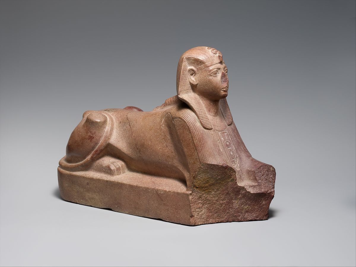 Sphinx of thutmose iii ca 1479 1425 bc