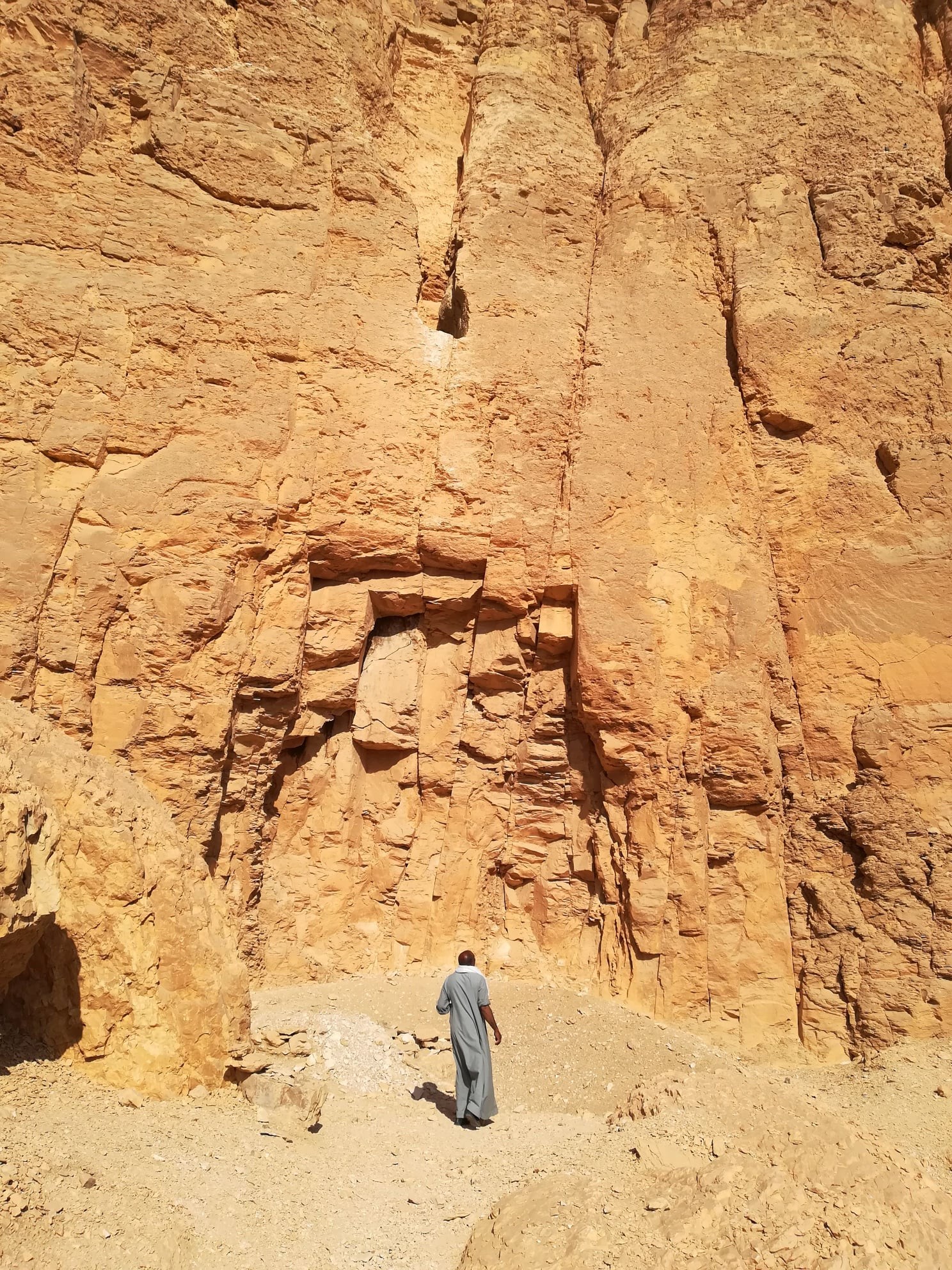 The cliff tomb of Hatshepsut my pic april 2020 ted loukes.