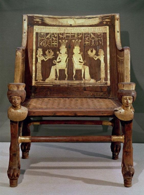 The throne of princess sitamun daughter of pharaoh amenhotep iii 