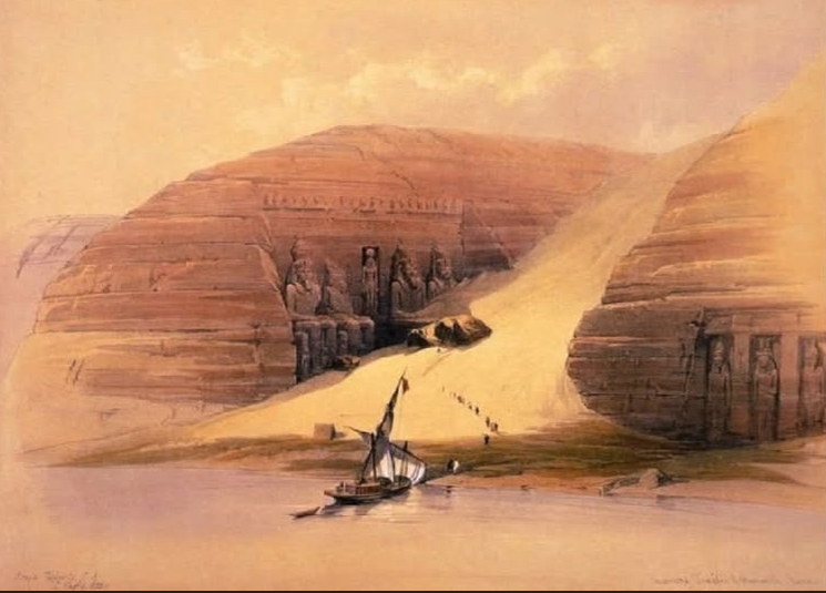 Le 1er août 1817 et l'Egypte ancienne !