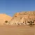 Abou simbel vue panoramique du grand temple a gauche et du petit temple a droite wikipedia cc by