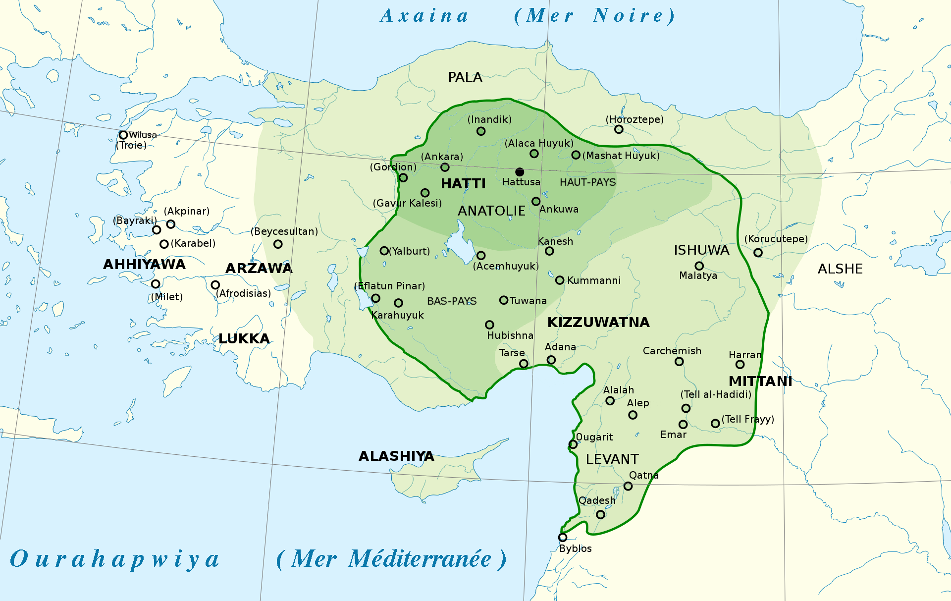 Carte fr hittites