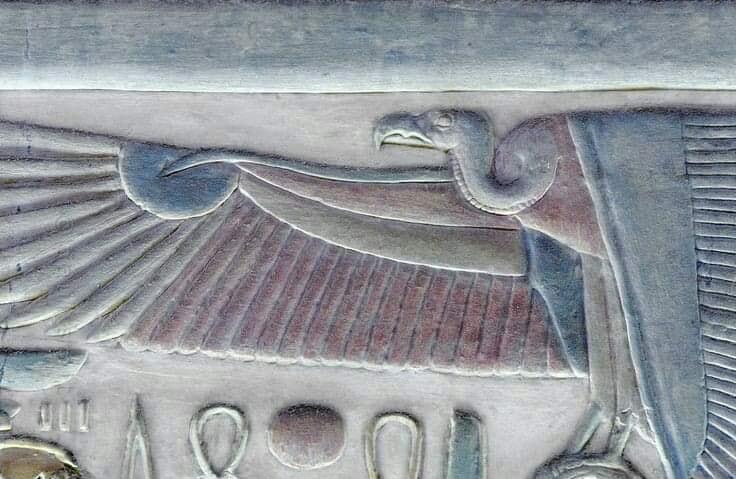 Details from the great temple of king seti i at abydos