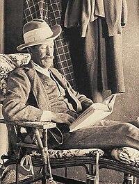 George herbert 5th earl of carnarvon reading