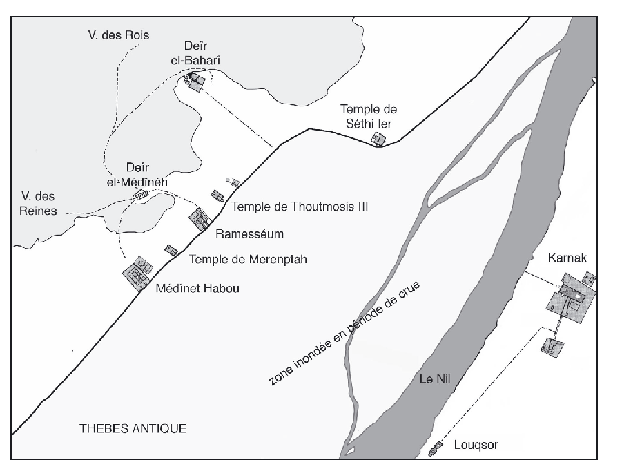 Le contexte geographique des greves de deir el medineh