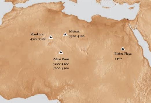 Les bovins domestiques se repandent au sahara central au cours du viie millenaire bp 2