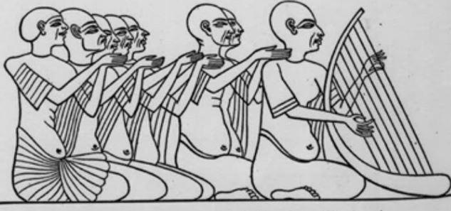 Une douce musique ... Avons-nous véritablement découvert l'équivalent d'une partition musicale ? En Égypte ancienne.