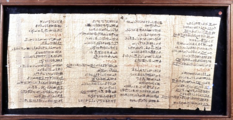 Papyrus bm ea 1047 4 photo the trustee of the british museum