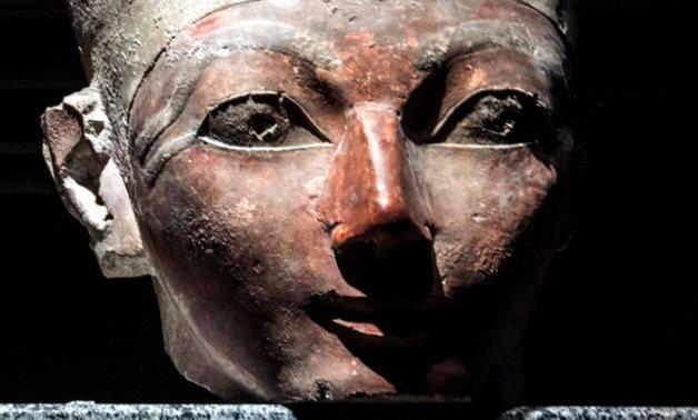 Queen hatshepsut head statue in sharm el sheikh museum social media