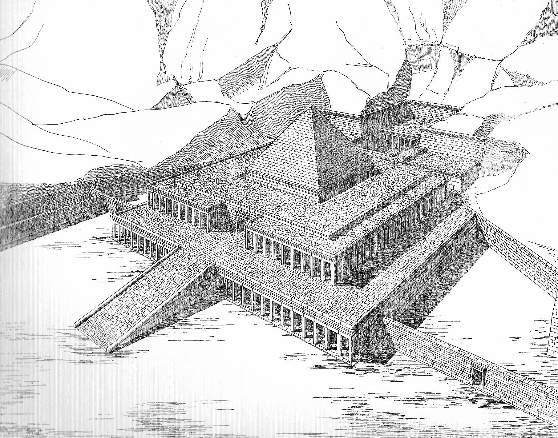 Temple montouhotep