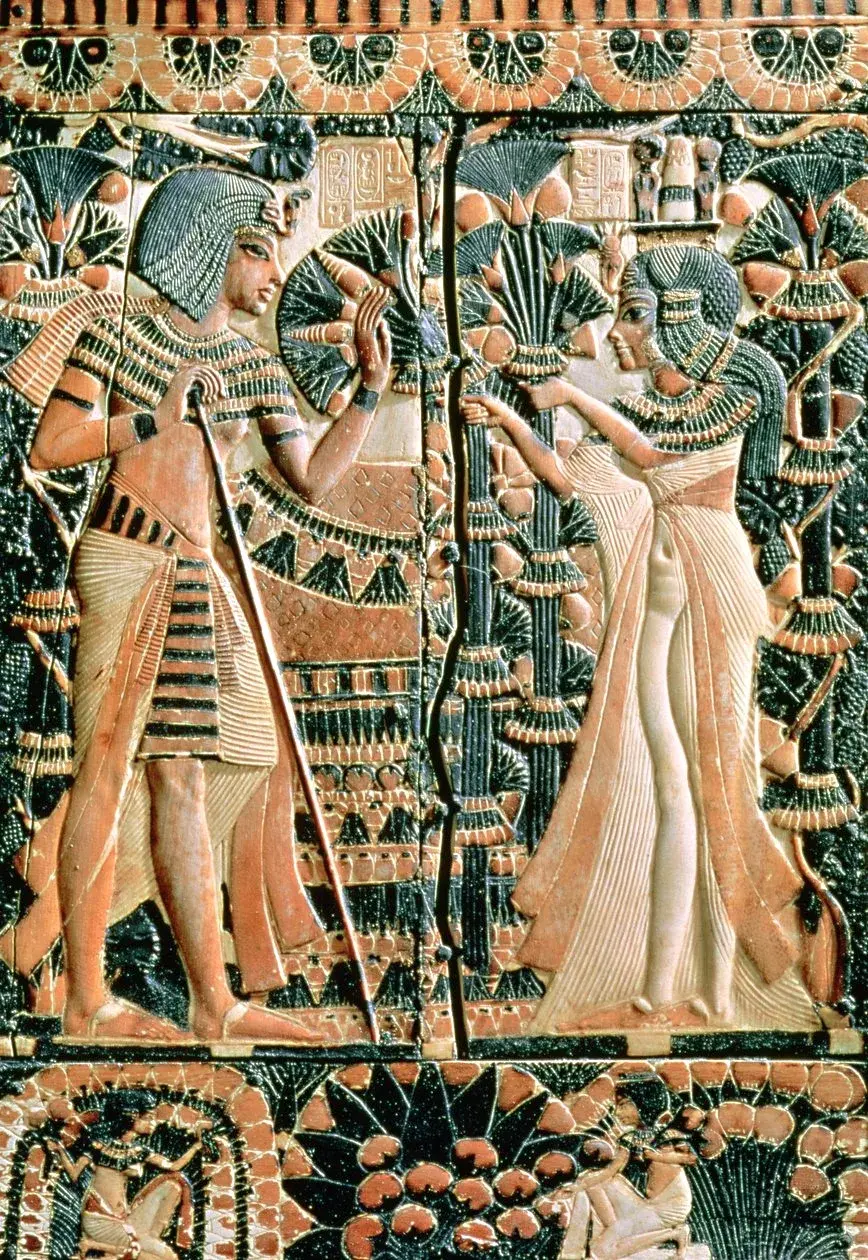 Tutankhamun and ankhesenamun