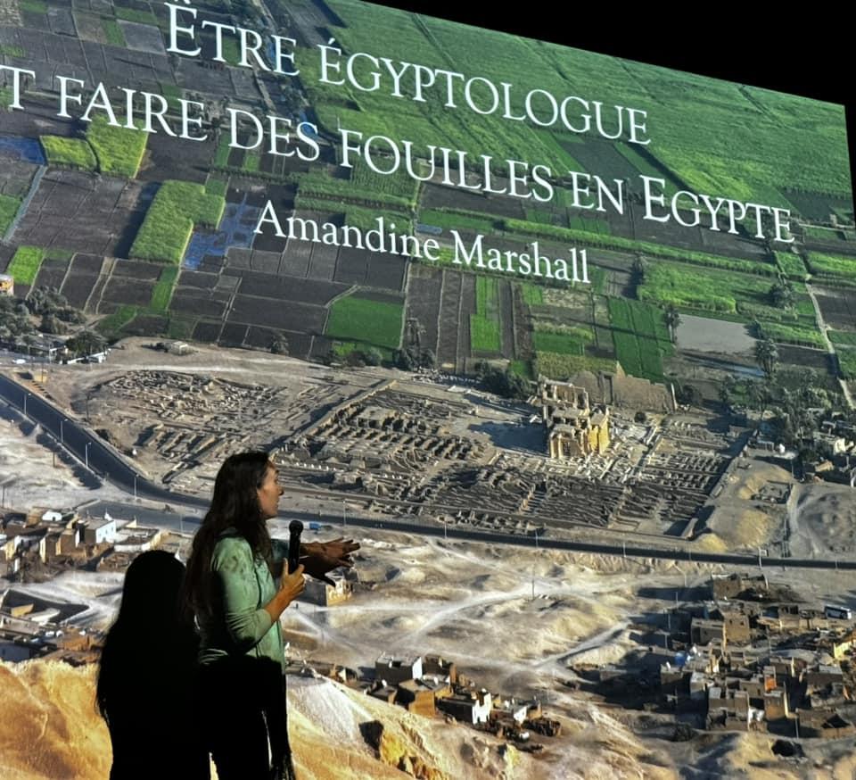 Uperbe conference d amandine marshall a chabeuil a cote de valence